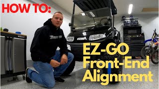 HOW TO: EZGO RXV/TXT Front End Alignment