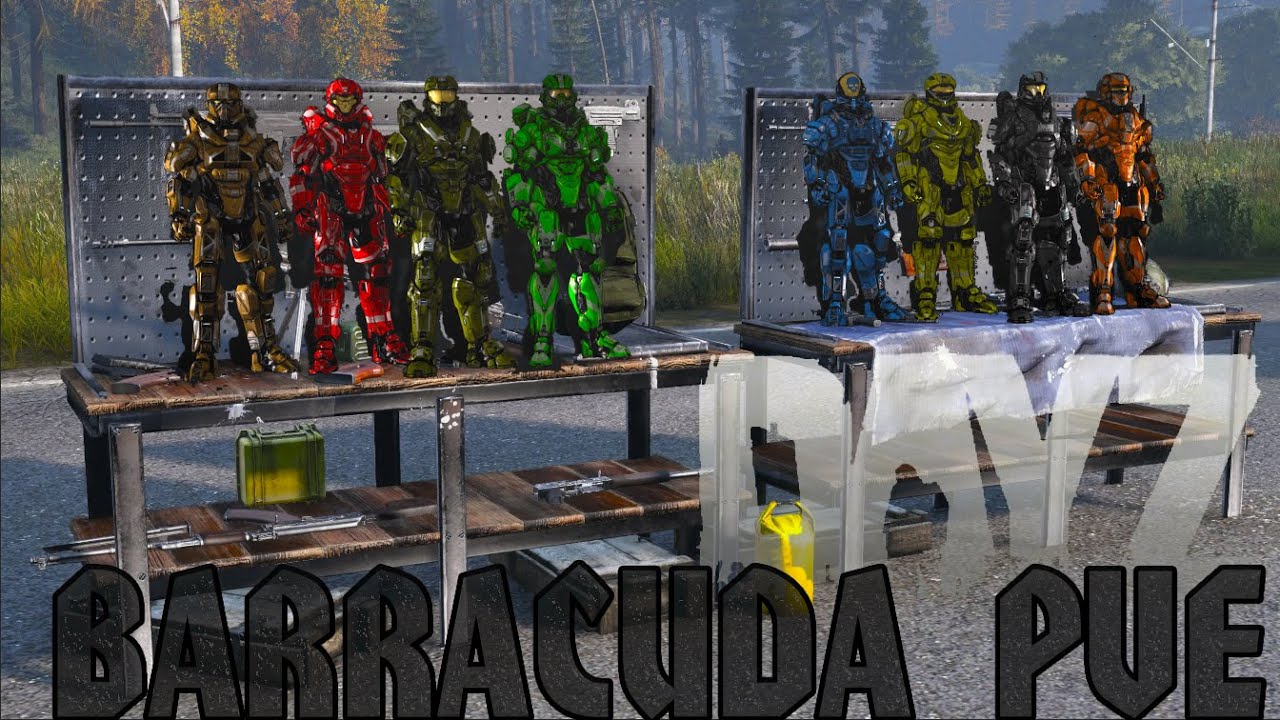 Psyplay в DayZ BARRACUDA PVE Крафтим и фармим