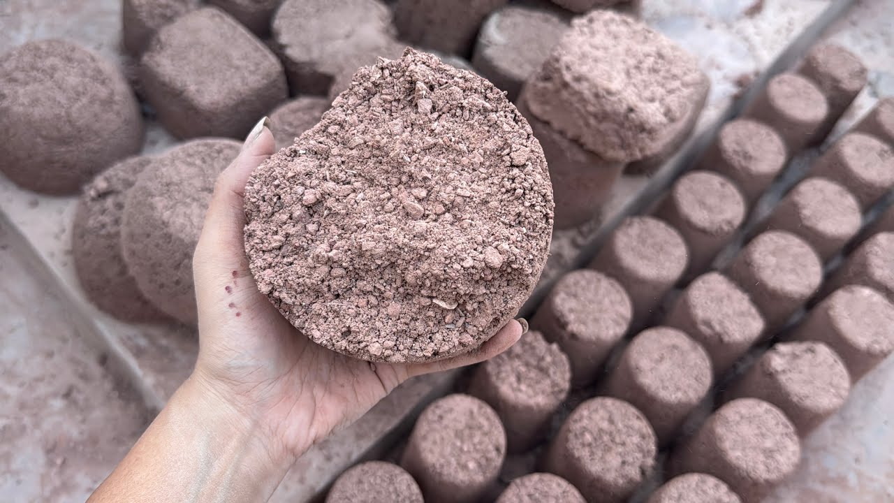 New crumbling vlog with crumbling super satisfying gritty red dirt ki crumbling 🔥