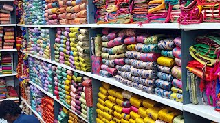 Elampillai saree wholesale shop harshal textiles #elampillai #saree