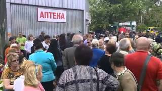 Одесситы поют на куликовом поле Катюшу 17 мая 2015