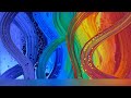 Awesome 👏 3D Rainbow coloured artworks 🌈 IN UNITY LIES STRENGTH/ for cheer to the world 🌎