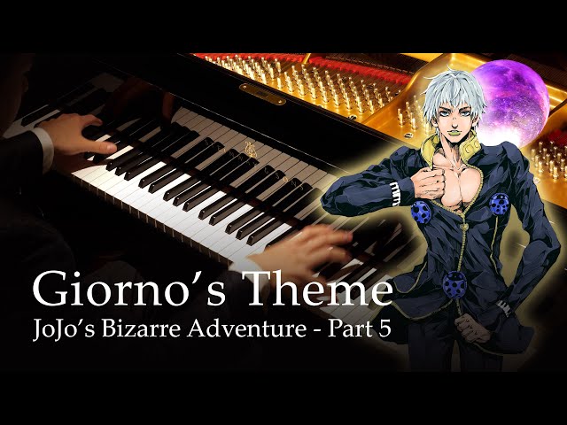 Giorno's Theme (il vento d'oro) - JoJo's Bizarre Adventure Part 5: Golden Wind [Piano] class=