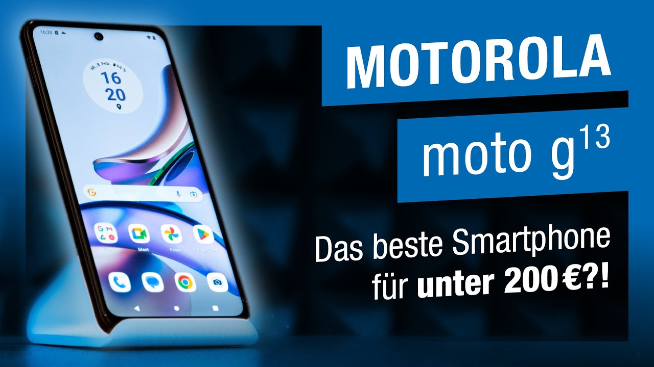 Motorola moto g13: Das beste Smartphone für unter 200 €?! - YouTube | alle Smartphones