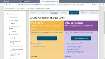 Determining Copyright at a Wiley Journal
