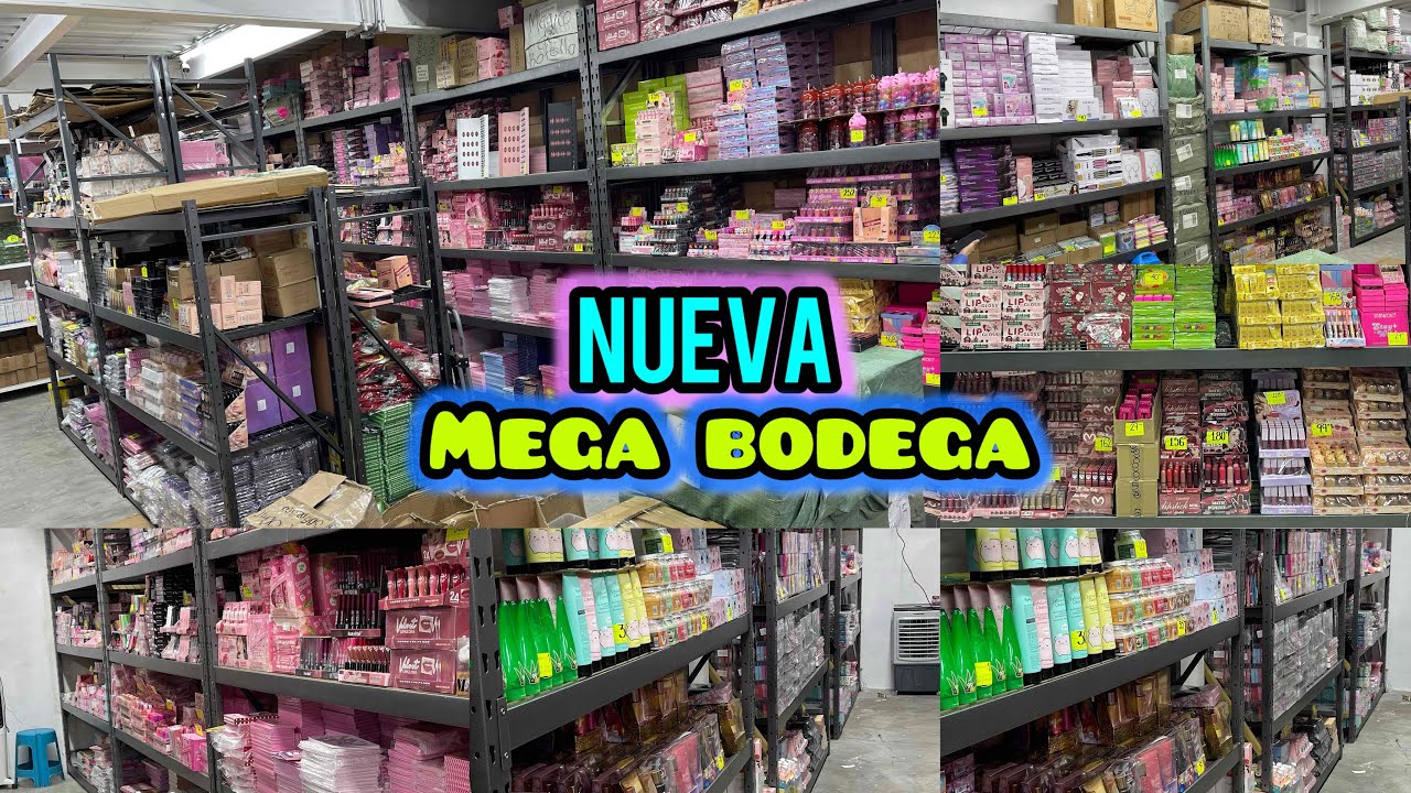 Nueva MEGA BODEGA de MAQUILLAJE a 5 minutos Metro Zócalo | Aquí surten mayoristas del Centro CDMX