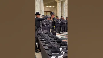 State Trooper Graduation Lawenforcement Statetrooper Police Thinblueline Academy Nevergiveup 