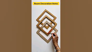Making Room Decoration Hanging Jhumar Using Cardboard #making #room #decoration #jhumar #ideas