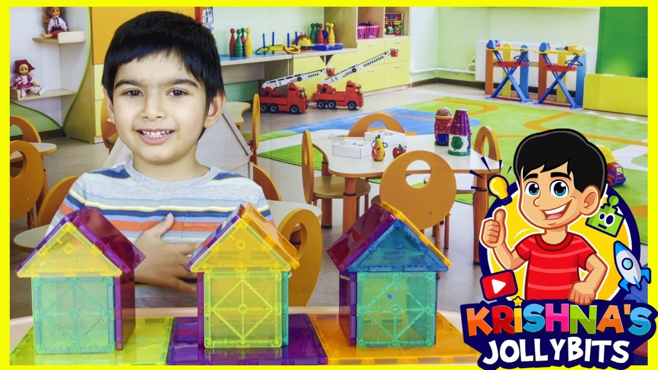 DIY Cossy Magnetic Building Tiles is a fun STEM toy to play and learn with.