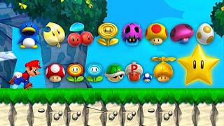 NSMBU, What If ONE Level Had EVERY Power-Up?!