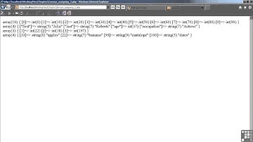PHP and MySQL Tutorial | Assigning Values To Arrays