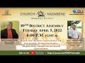 Nazarene Barbados District - 89th District Assembly