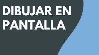 Snagit: Dibuja en la pantalla durante la grabación (Screen Draw)