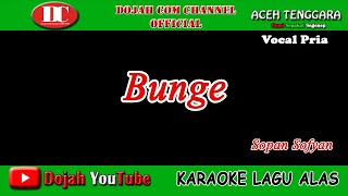 BUNGE - SOPAN SOFYAN - KARAOKE VERSION ( Vocal Pria )