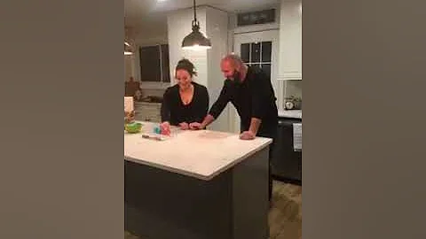Hilarious Gender Reveal - crack the egg!