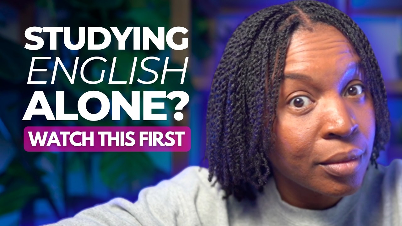 STOP Studying English Alone Like This (Do This Instead)