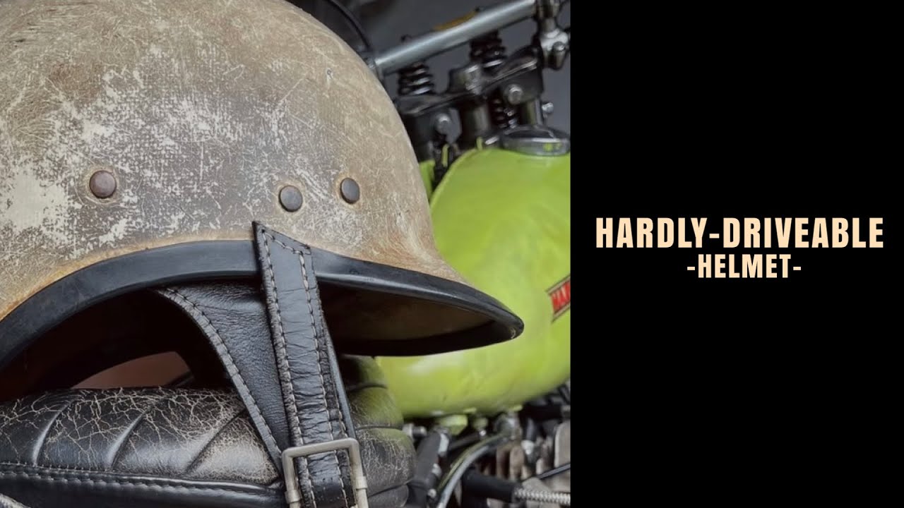 HARDLY-DRIVEABLE】Original helmets - YouTube