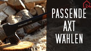Fiskars Universalaxt X10-S – 44 Cm, Antihaftbeschichtet – Perfekt Zum Holzhacken & Bearbeiten