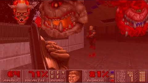 Final Doom TNT Evilution (1996) MAP17 Processing Area UV -Respawn Speedrun 2:22