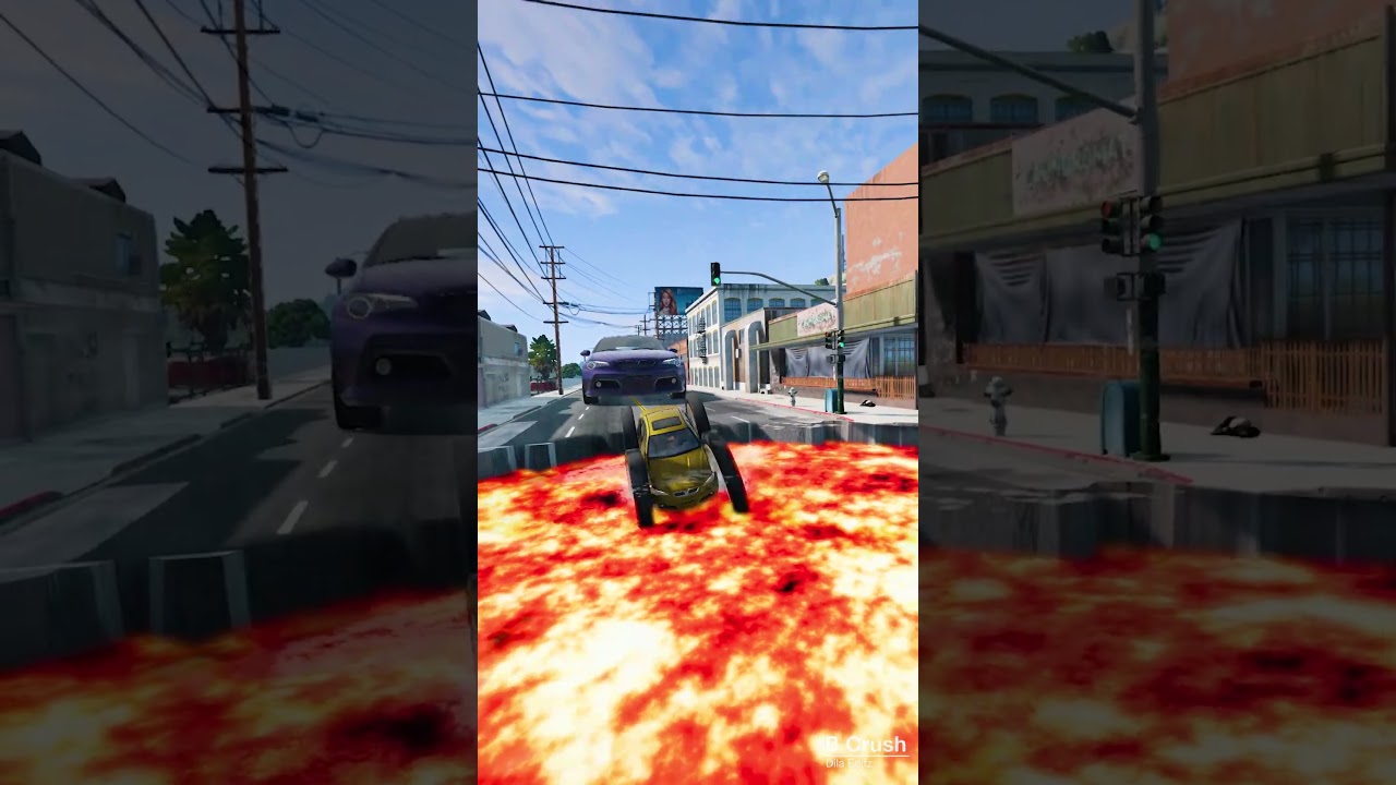 Massive Truck vs Lava Pit | Extreme Test 🔥💥 