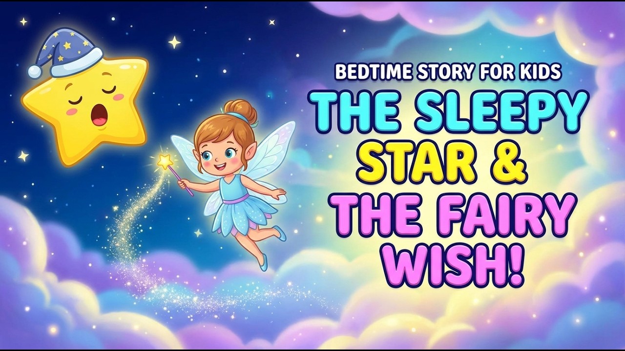 The Sleepy Star and the Fairy Wish | Bedtime Stories for Kids | Fairy ...