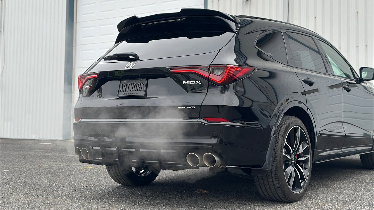 Artwork Bodyshop - Acura MDX 2022+ Full splitter kit, diffuser and ...