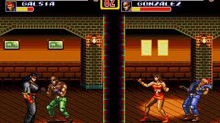 Streets of Rage 2 Blaze and Shiva Hard Stage 1