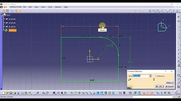 Catia Tutorial in Tamil 14 : Coner | Operation Tool | sketch