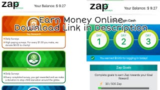 Earn Money Online in Dollar By Zap Surveys screenshot 2