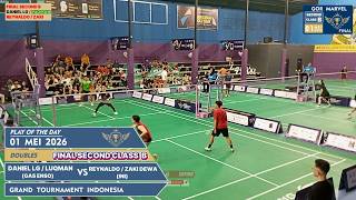 GTI~GRAND TOURNAMENT INDONESIA FINAL SECOND B DANIEL LG   LUQMAN (GAS ENSO) VS REYNALDO   ZAKI (INI)