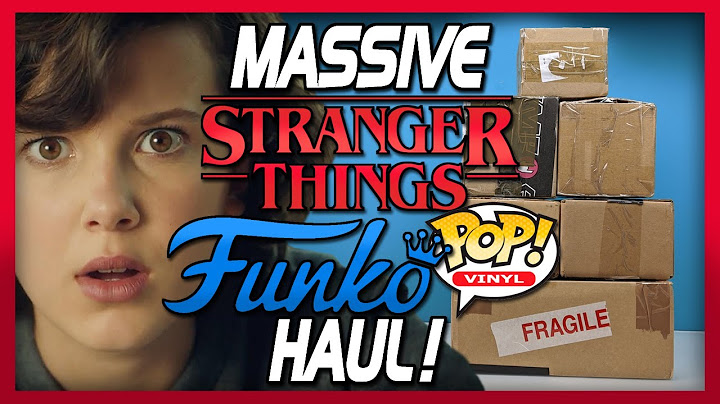 Massive Stranger Things Funko Pop Haul!