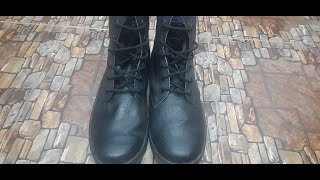 cara mengikat tali sepatu pdl satpam yang benar