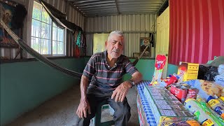 Delivering Groceries to Grandpa Teo