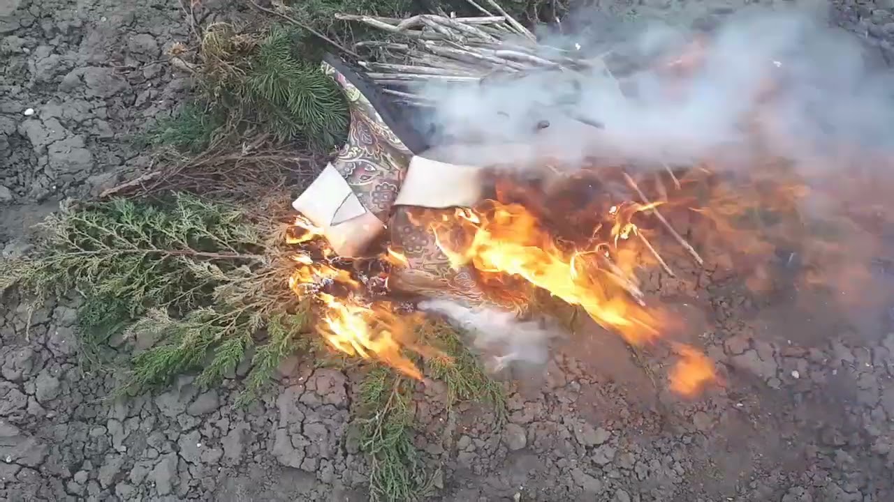 Rubber boots burn
