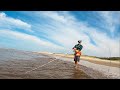 PESCARIA EM UMA PRAIA DESERTA, EM BUSCA DE PAPA-TERRAS!