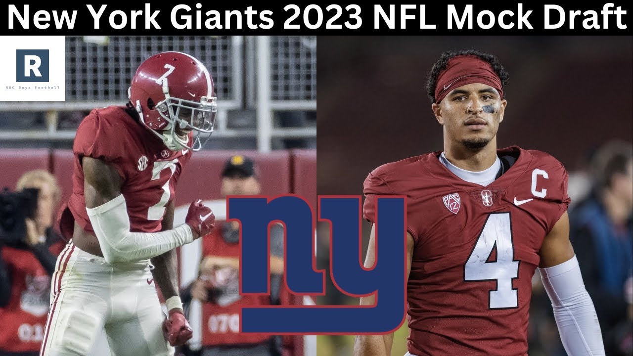 New York Giants 2023 NFL Mock Draft: Daniel Jones QB of the Future