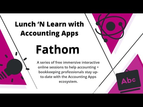 Fathom Reporting -  providing insightful, beautiful forecasts, reports, and dashboards.