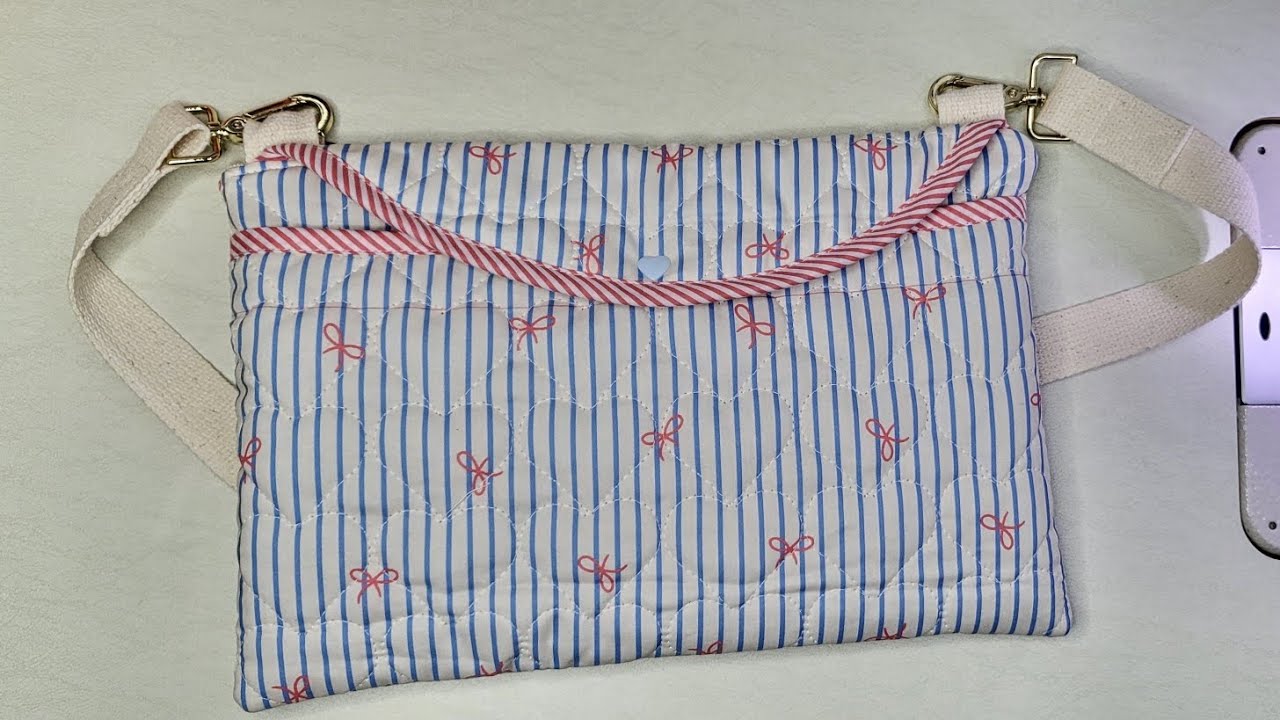 디어엘린 소잉 브이로그 l 태블릿 파우치 l 뚝딱 뚝딱 만들었더니 