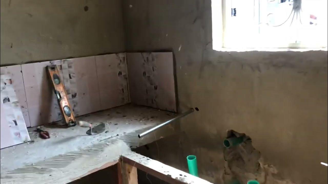 How to install Tiles for new house Tile installation project YouTube