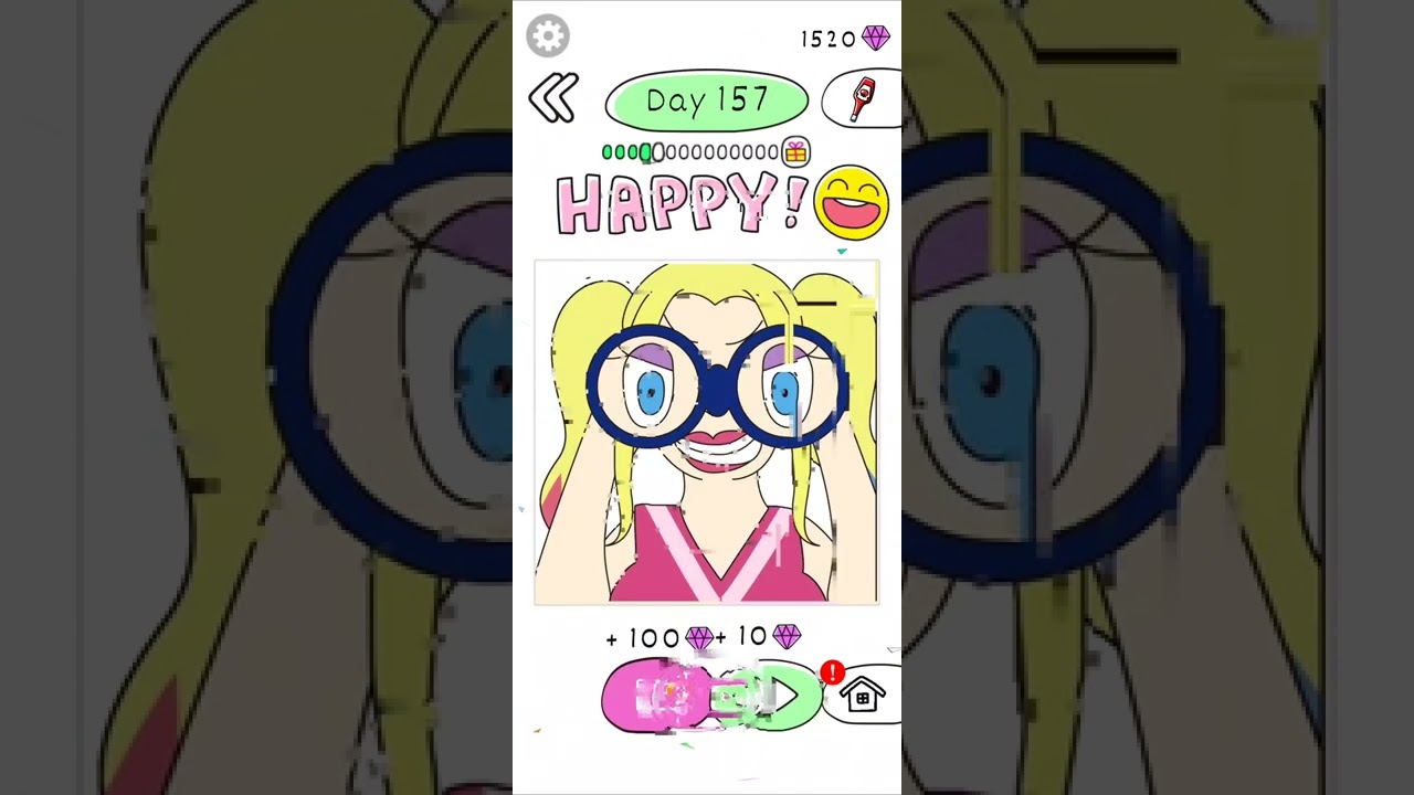 Draw Happy Queen Level 151 to 160 Walkthrough ( Android/ios )