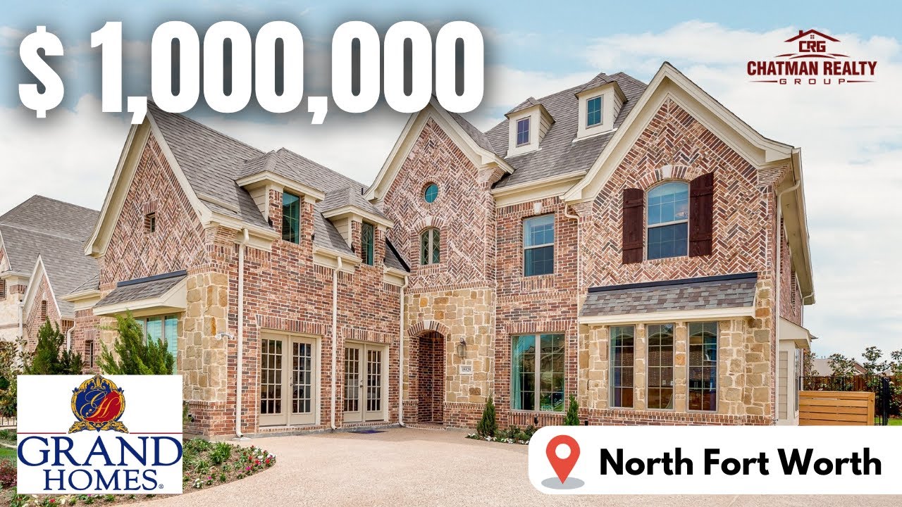 1.0 Milllion Homes Tour Grand Homes North Fort Worth YouTube