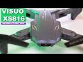 The Tianqu VISUO XS816 Drone - 20 minute Flight Time - Great First Drone for Beginners of All Ages