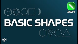 Basic Shapes & How to use them in Graphics🔥Tutorial