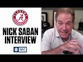 Georgia vs. Alabama preview: Interview with Alabama HC Nick Saban | SEC on CBS