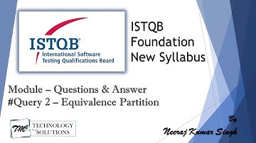 ISTQB Foundation Q & A | #2 Sample Question | ISTQB Sample Questions