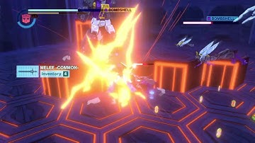 TRANSFORMERS: Devastation Challenge mode Insecticons Commander difficulty Rank SS