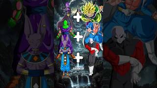 Hit + Broly Fusion.Beerus + Jiren fusion.#anime #dragonball