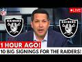 CONFIRMED NOW! RAIDERS ACQUIRE 10 STAR PLAYERS TO WIN THE SUPER BOWL! SEE WHO THEY ARE! RAIDERS NEWS
