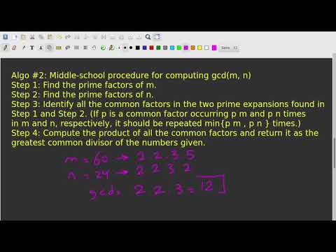ch1 - intro - GCD and middle school procedure