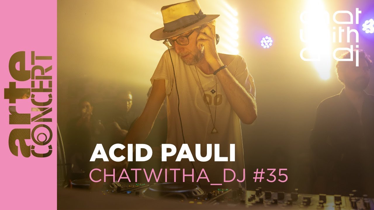 Acid Pauli dans Chat with a DJ - ARTE Concert